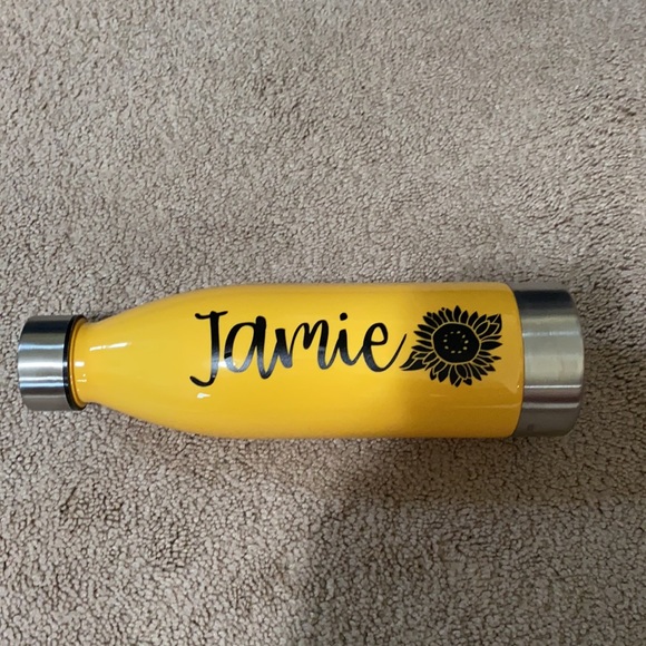 Jamie name sunflower set - Picture 3 of 5
